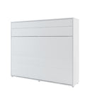 BC-14 Horizontal Wall Bed Concept in White Matt [EU King Size]