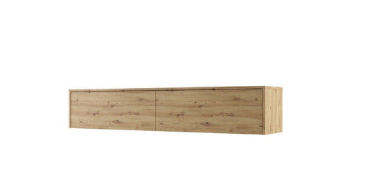 BC-15 Over Bed Unit for Horizontal Wall Bed Concept in Oak Artisan [EU King]