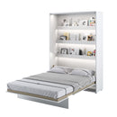 BC-01 Vertical Wall Bed Concept in White Matt [EU Double]