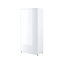 Bed Concept BC-20 Hinged Door Wardrobe in White Gloss