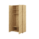 Bed Concept BC-20 Hinged Door Wardrobe in Oak Artisan