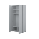 Bed Concept BC-20 Hinged Door Wardrobe 101cm in Grey