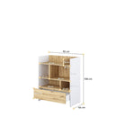 Bed Concept BC-25 Sideboard Cabinet in White