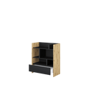 Bed Concept BC-25 Sideboard Cabinet in Oak Artisan