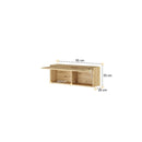 Bed Concept BC-29 Wall Shelf in Oak Artisan