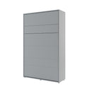 BC-02 Vertical Wall Bed Concept in Grey Matt [EU Large Single]