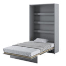 BC-02 Vertical Wall Bed Concept in Grey Matt [EU Large Single]