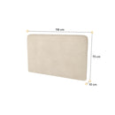 BC-32 Optional Headboard For BC-02 Vertical Wall Bed Concept in Boucle Beige [EU Large Single]