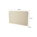 BC-32 Optional Headboard For BC-02 Vertical Wall Bed Concept in Beige [EU Large Single]