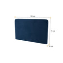 BC-32 Optional Headboard For BC-02 Vertical Wall Bed Concept in Navy [EU Large Single]