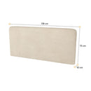 BC-33 Optional Headboard For BC-13 Vertical Wall Bed Concept in Boucle Beige [EU Super King]