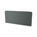 BC-33 Optional Headboard For BC-13 Vertical Wall Bed Concept in Graphite [EU Super King]