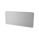 BC-33 Optional Headboard For BC-13 Vertical Wall Bed Concept in Grey [EU Super King]