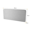 BC-33 Optional Headboard For BC-13 Vertical Wall Bed Concept in Grey [EU Super King]