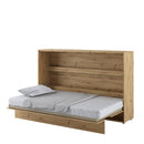 BC-05 Horizontal Wall Bed Concept in Oak Artisan [EU Large Single]