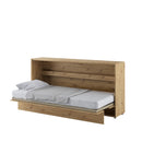 BC-06 Horizontal Wall Bed Concept in Oak Artisan [EU Single]