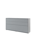 BC-06 Horizontal Wall Bed Concept in Grey Matt [EU Single]