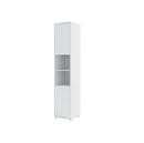 BC-08 Tall Storage Cabinet for Vertical Wall Bed Concept in White Matt