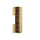 BC-08 Tall Storage Cabinet for Vertical Wall Bed Concept in Oak Artisan