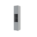 BC-08 Tall Storage Cabinet for Vertical Wall Bed Concept in Grey Matt