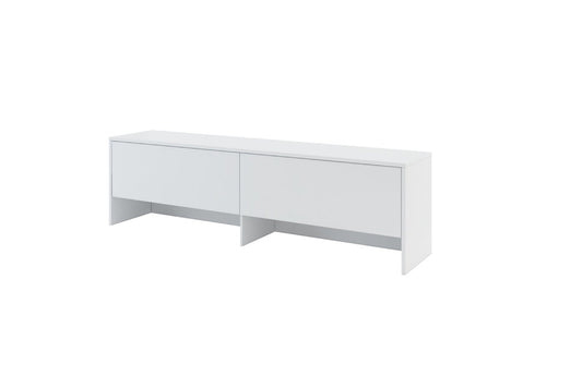 BC-09 Over Bed Unit for Horizontal Wall Bed Concept in White Matt [EU Double]