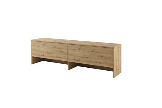 BC-09 Over Bed Unit for Horizontal Wall Bed Concept in Oak Artisan [EU Double]