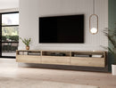 Baros 40 TV Cabinet 270cm in San Remo Oak