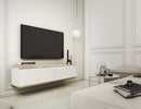 Moro Floating TV Cabinet 135cm in White