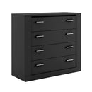 Idea ID-10 Chest of Drawers in Black Matt