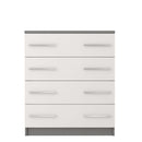 Omega OM-02 Chest of Drawers 80cm in Grey Matt