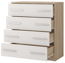 Omega OM-02 Chest of Drawers 80cm in Oak Sonoma