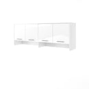 CP-10 Over Bed Unit for Horizontal Wall Bed Concept in White Gloss [EU Large Single]