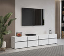 Kross 40 TV Cabinet 225cm in White