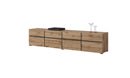 Kross 40 TV Cabinet 225cm in Oak Wotan