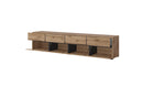 Kross 40 TV Cabinet 225cm in Oak Wotan