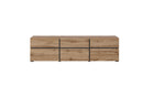 Kross 41 TV Cabinet 180cm in Oak Wotan