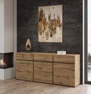 Kross 43 Sideboard Cabinet 180cm in Oak Wotan