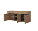 Kross 43 Sideboard Cabinet 180cm in Oak Wotan