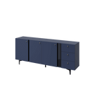 Milano Sideboard Cabinet 200cm in Navy