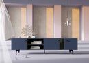 Milano TV Cabinet 200cm in Navy