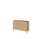 Cozy Larger Chest Of Drawers in Oiled Oak