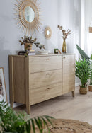 Cozy Larger Chest Of Drawers in Oiled Oak