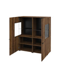 Coby 46 Display Cabinet 110cm in Oak Monastery