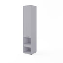 CP-07 Tall Storage Cabinet for Vertical Wall Bed Concept in Grey Matt