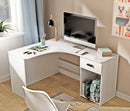 Corner Desk 155cm in White