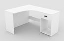 Corner Desk 155cm in White