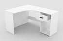 Corner Desk 155cm in White