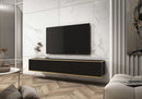 Oro Floating TV Cabinet 175cm in Black