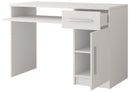 Omega OM-08 Computer Desk 110cm in White Matt