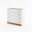 Dentro DT-04 Chest of Drawers in White Matt